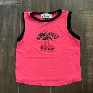 Omighty Skull Cherry Baby Tank Top